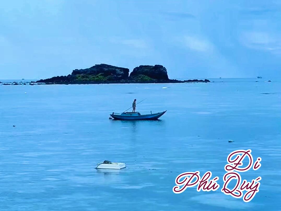 Biển Long Hải "Bãi Sau" Đảo Phú Quý mùa biển êm, Tấn Lợi Phú Quý