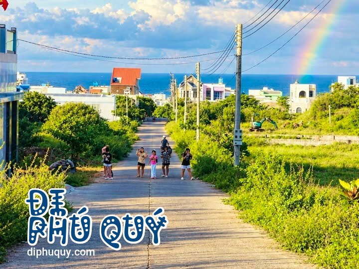 Chiều nay Phú Quý trờiii xanh, biển đẹp, đường làng bình yên tự nhiên còn đượcc , Tấn Lợi Phú Quý