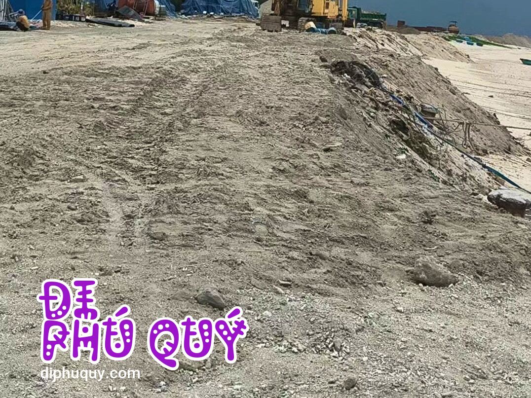 Định ra hóng công trình kè biển, Tấn Lợi Phú Quý