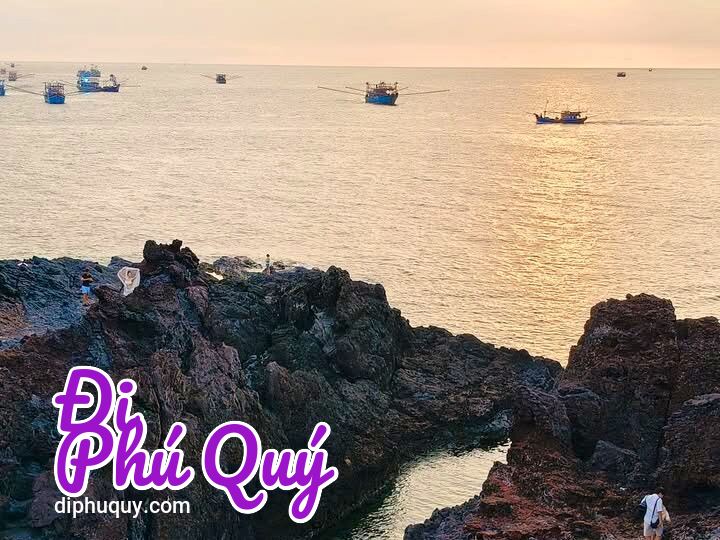 Đón tia nắng đầu tiên của ngày mới tại Gành Hang Phú Quý, Tấn Lợi Phú Quý