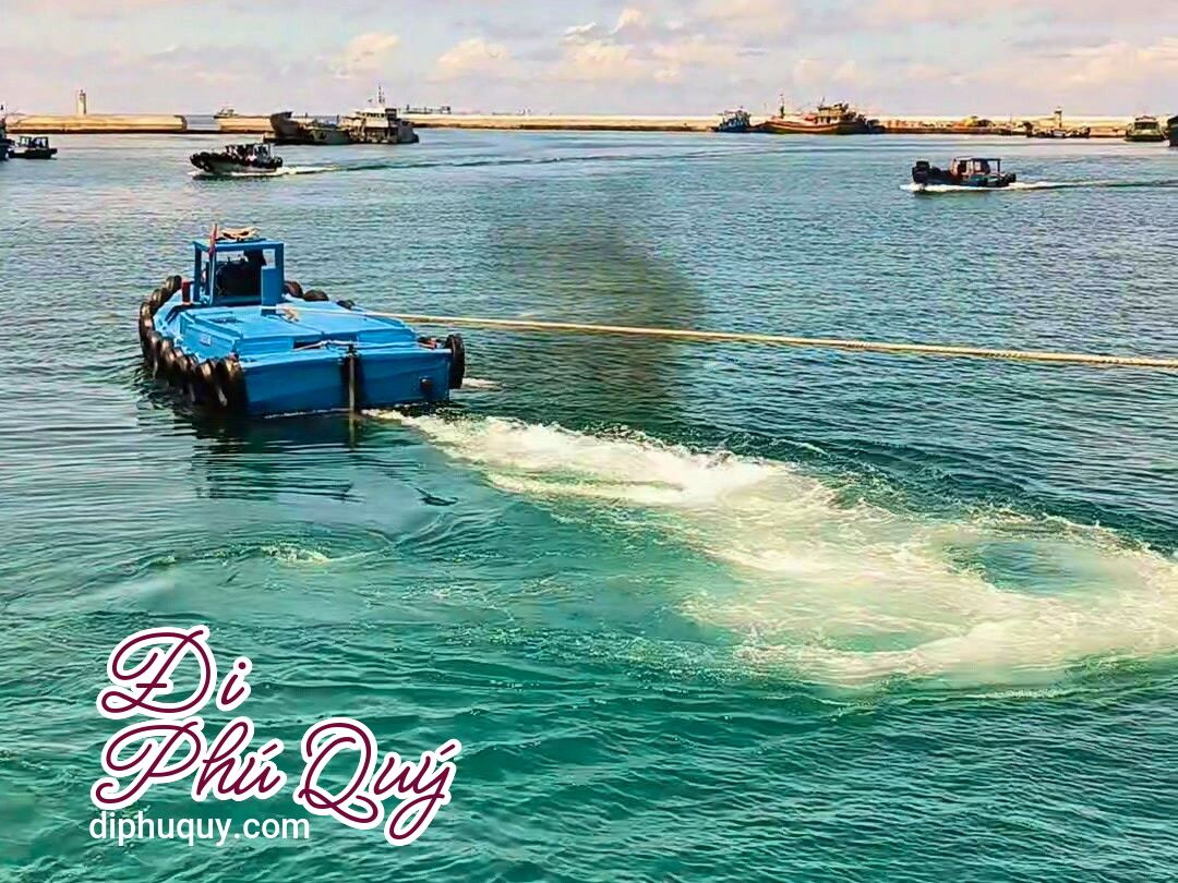 Phía sau những cú cập/rời cảng mượt mà là sự hỗ trợ âm thầm của em này, Tấn Lợi Phú Quý