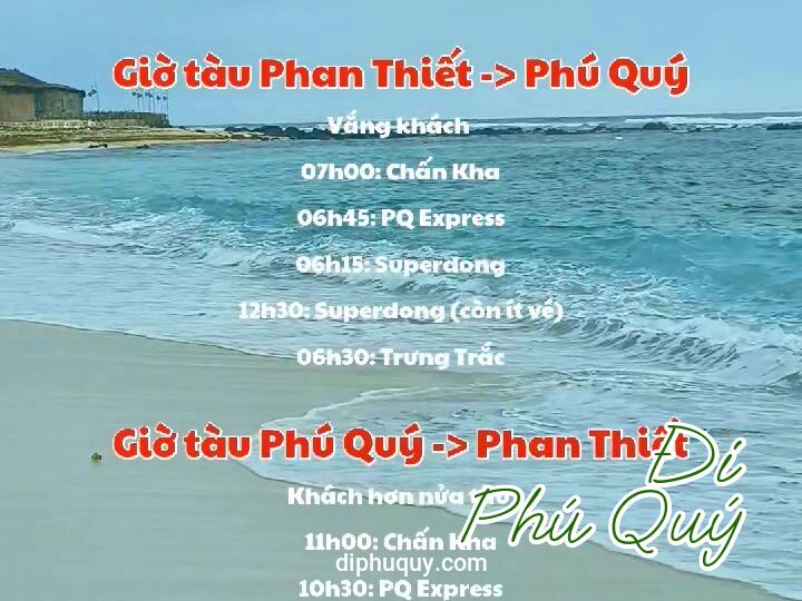 Thời tiết lịch tàu đảo Phú Quý tuần này, đến Chủ Nhật ngày 15/3/2026, Tấn Lợi Phú Quý