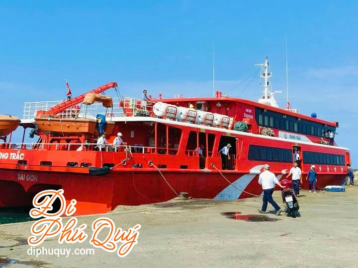 Thông báo Tàu Trưng Trắc hủy chuyến Phan Thiết đi Phú Quý ngày 02/10/2026. Xem lịch, Tấn Lợi Phú Quý