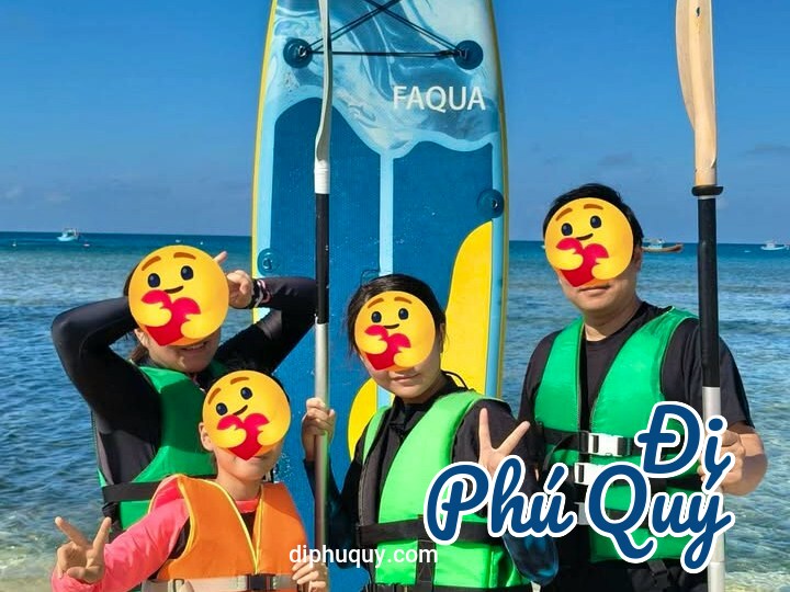 Tour Phú Quý, Trải Nghiệm Chèo Sup Lặn Ngắm San Hô Ở Bãi Lăng, Tấn Lợi Phú Quý