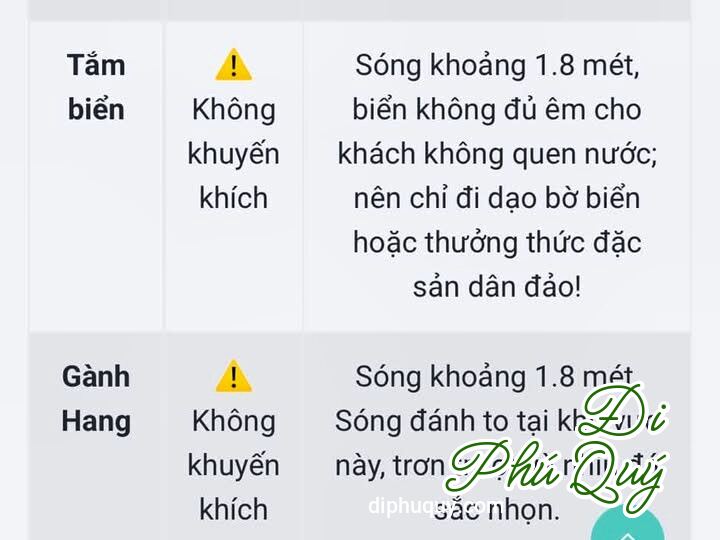 Web Diphuquy tụi mình tư vấn vầy anh em thấy thiếu gì không?, Đi Phú Quý