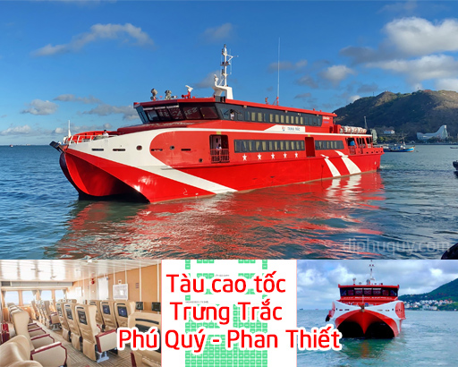 Tàu cao tốc Trưng Nhị, Tuyến Phan Thiết - Phú Quý
